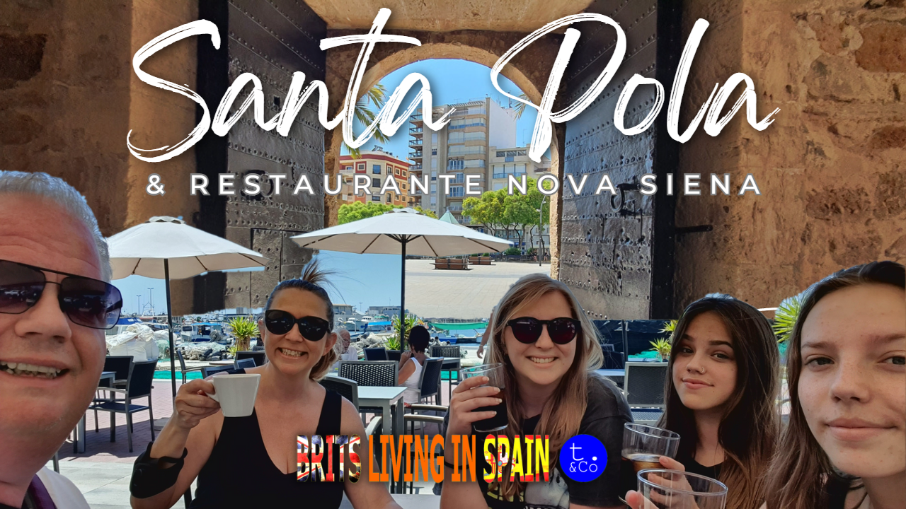 Trip to Santa Pola & Restaurante La Nova Siena