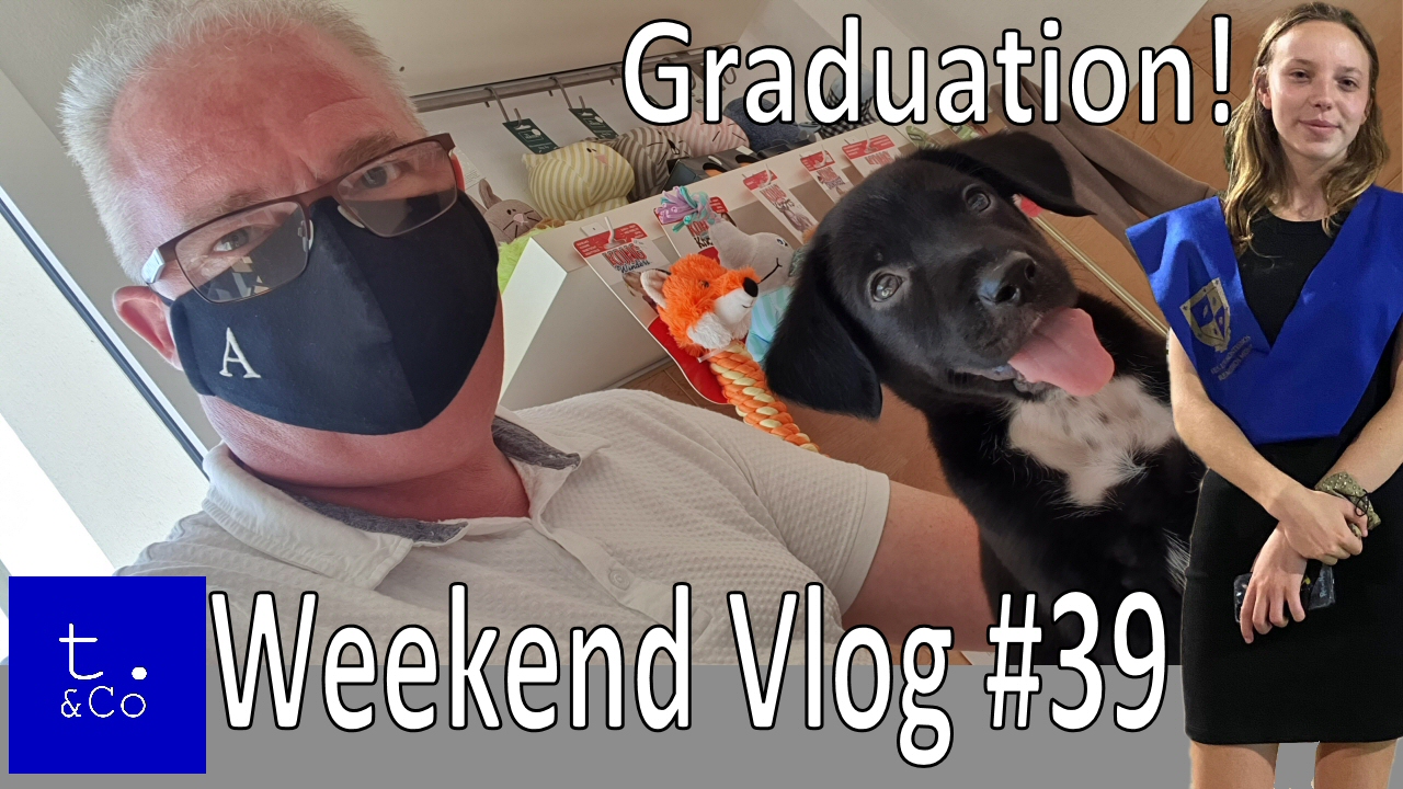 Weekend Vlog #39 – house almost complete, we get a new addition & Chescas Graduation