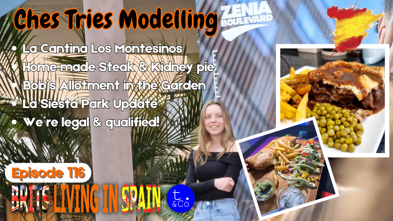 Catwalk Model? | Episode 116 | La Cantina has new owners | Home made Steak & Kidney Pie | Bobs Allotment