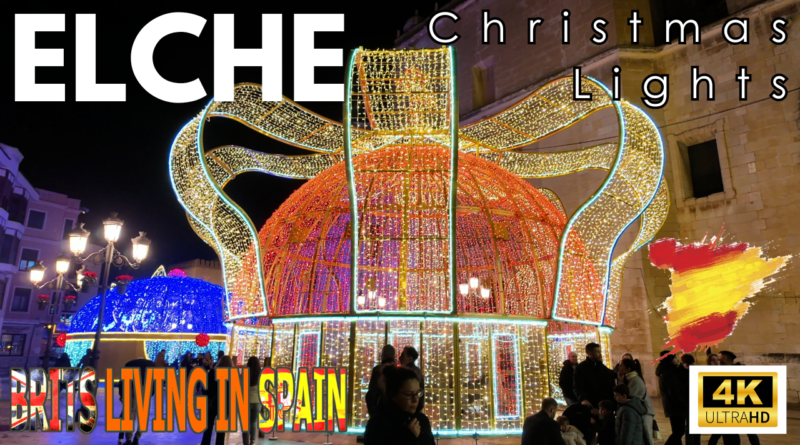 Elche Christmas Lights 2025 | Christmas in Elche, Spain