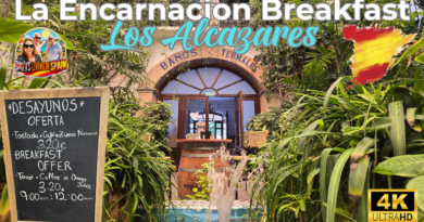 Breakfast at La Encarnación, Los Alcázares | Mar Menor Spain